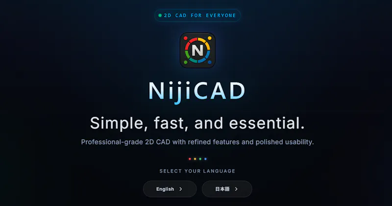 NijiCAD screenshot 1