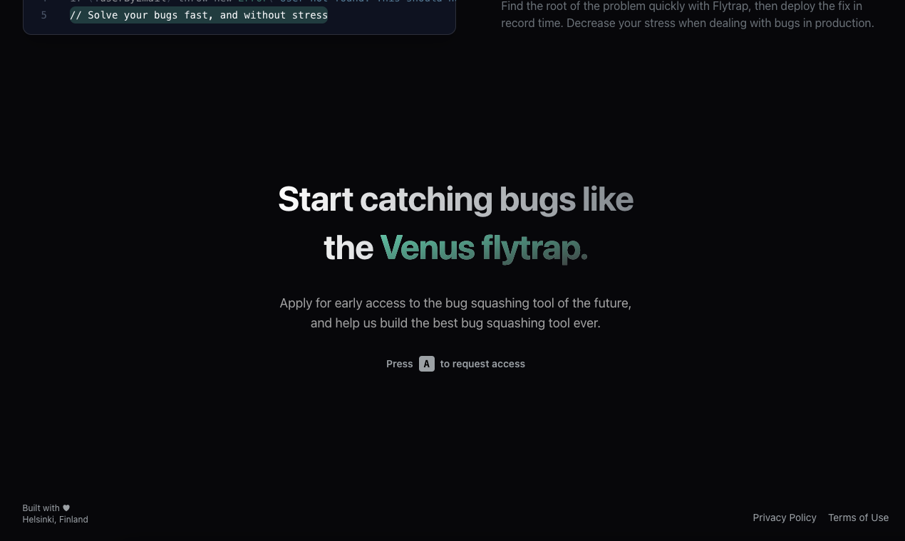 Flytrap - Replay tutti gli errori dell'utente nel tuo ambiente Dev media 2