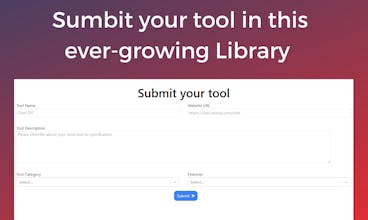 ToolBag: Directory of AI and NoCode Tool gallery image