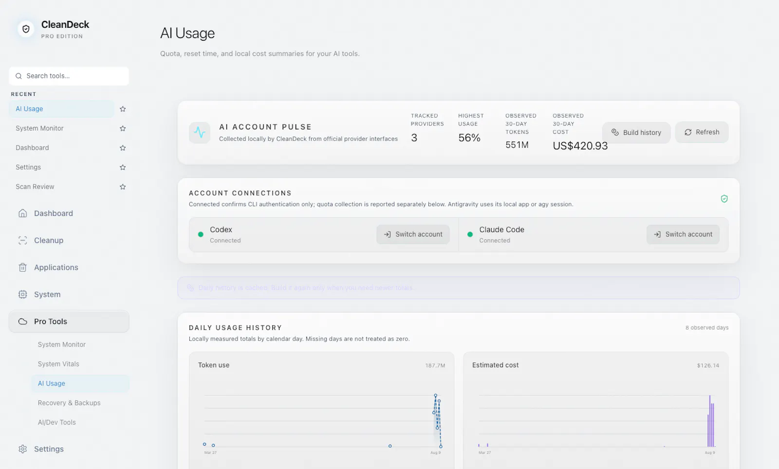 CleanDeck screenshot 2