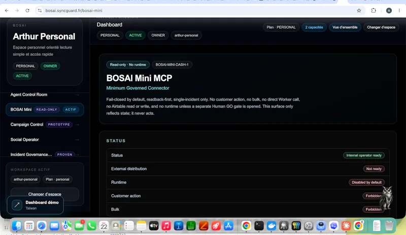 BOSAI Control Plane screenshot 5
