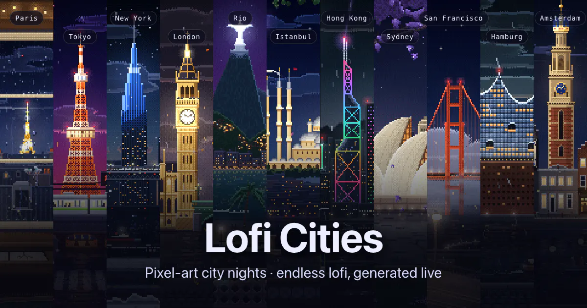 Lofi Cities gallery image