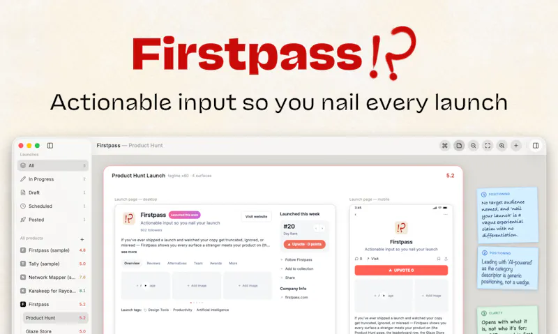 Firstpass screenshot 1