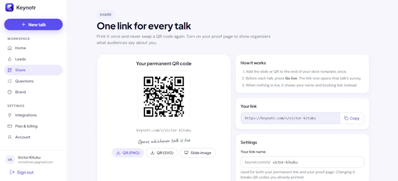 Turn your talks into real opportunities screenshot 5