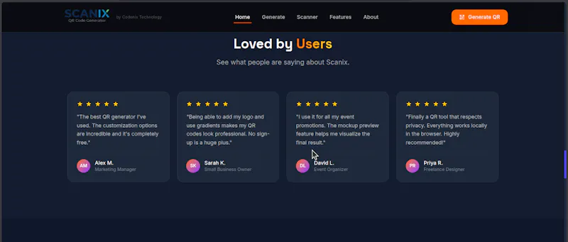 Scanix screenshot 3
