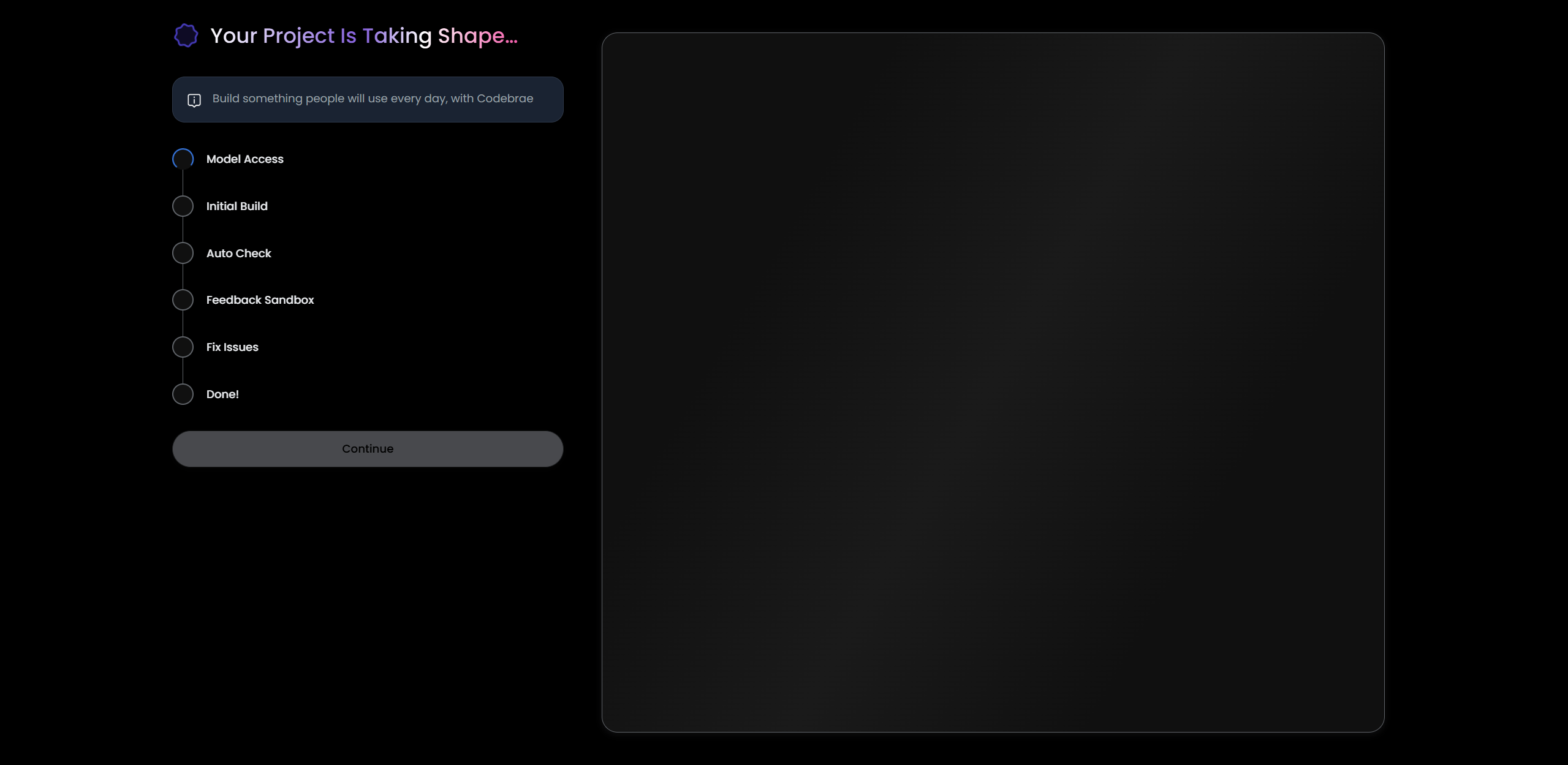 Codebrae - Screenshot 3 showing product features and functionality