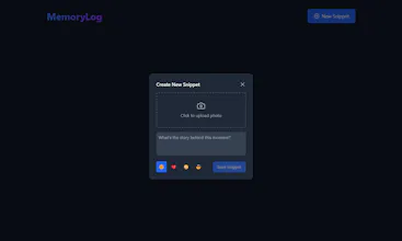 MemoryLog gallery image