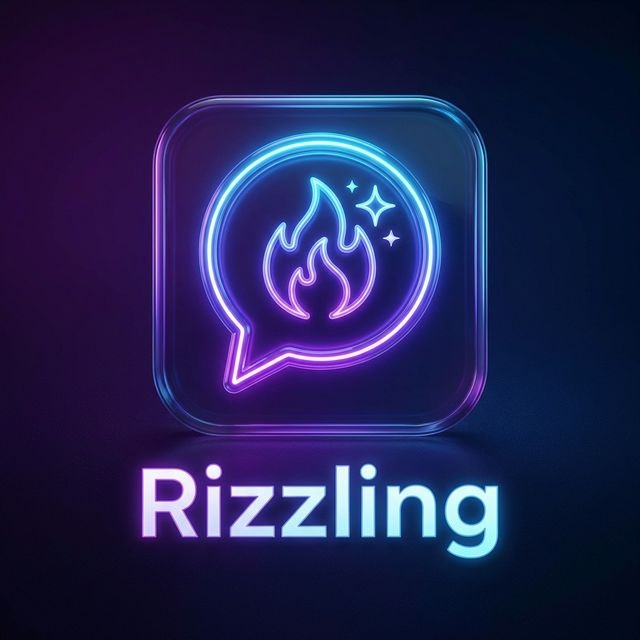RIZZLING - Product Hunt launch logo and brand identity