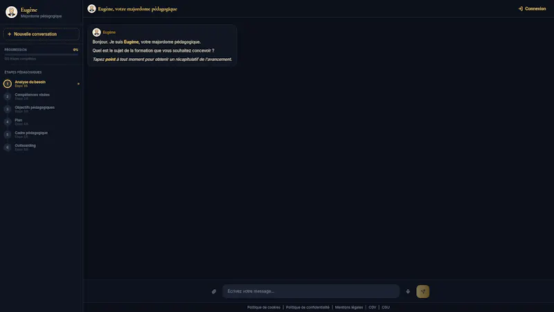 Eugène majordome pédagogique  gratuit screenshot 1