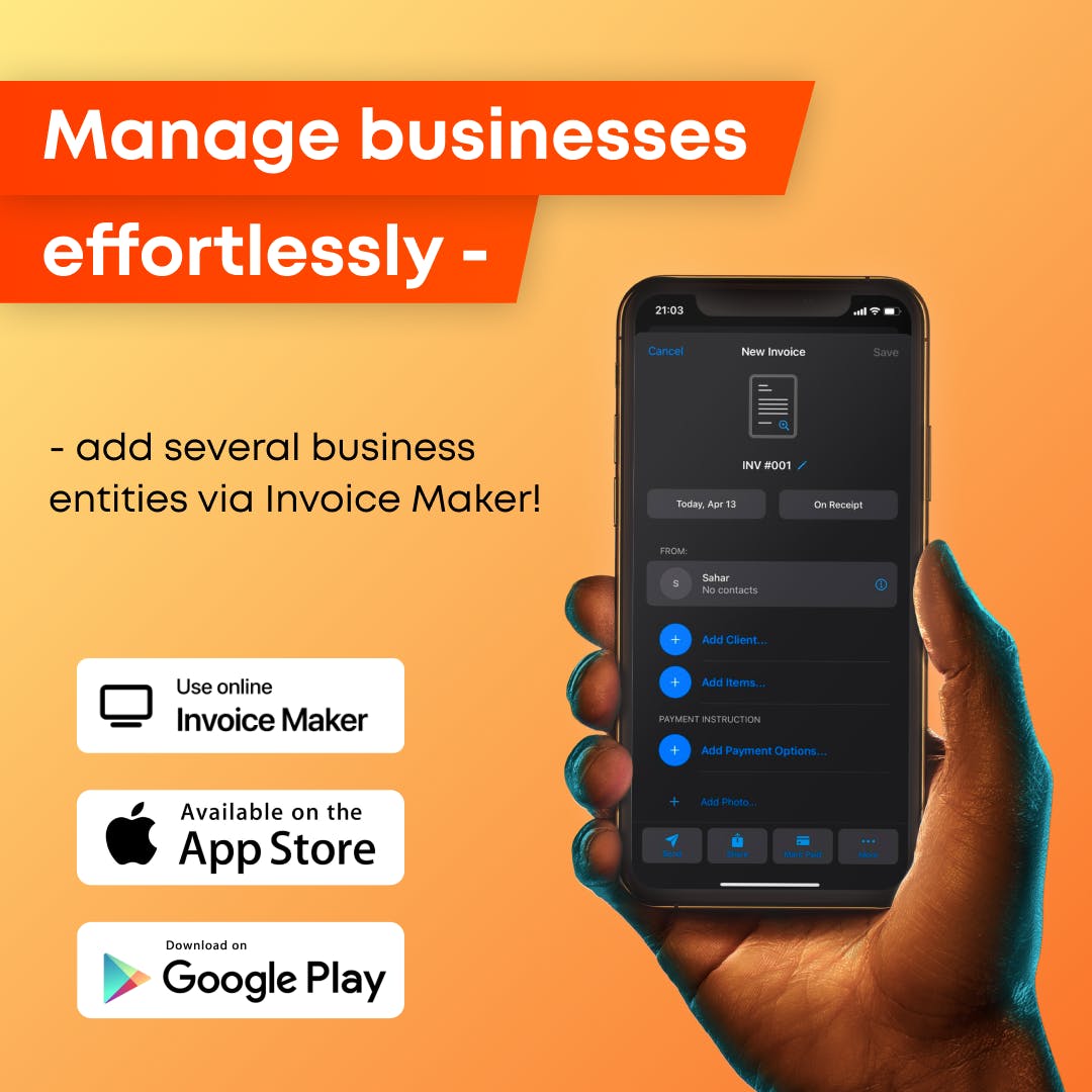 Invoice Maker by Saldo Apps media 1