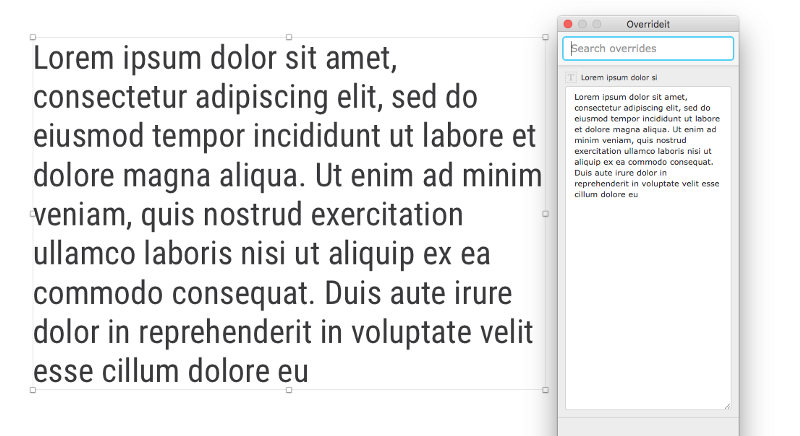 Overrideit Sketch Plugin gallery image