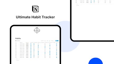 Ultimate Notion Habit Tracker gallery image