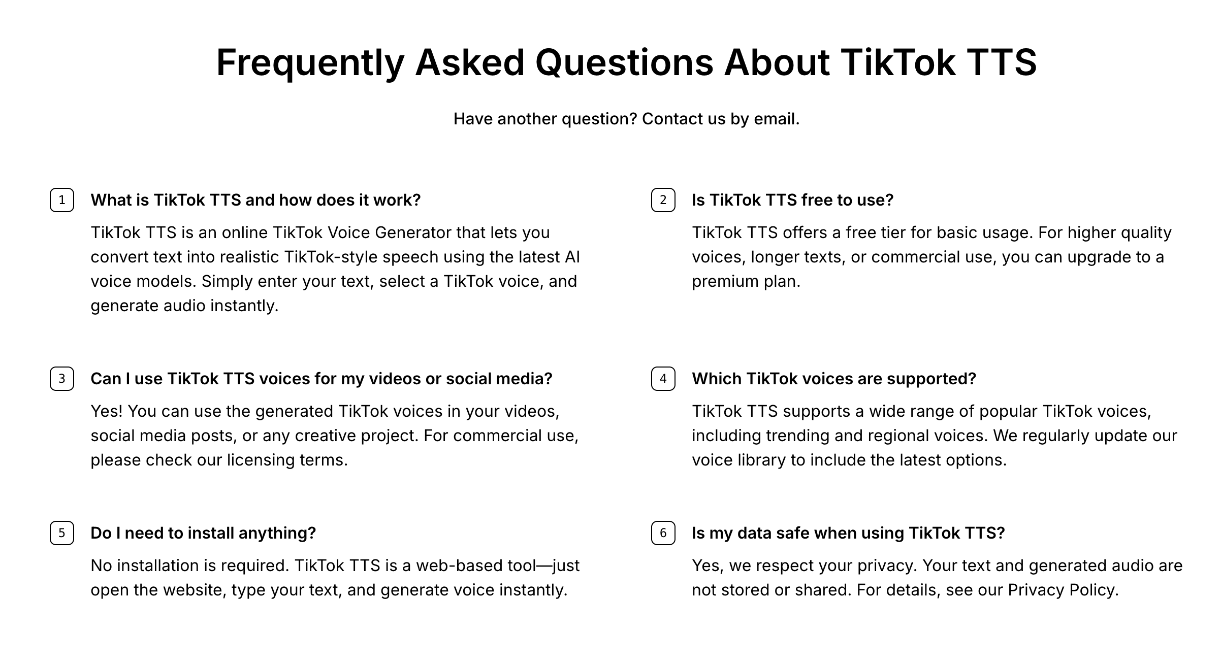 Tiktok TTS gallery image