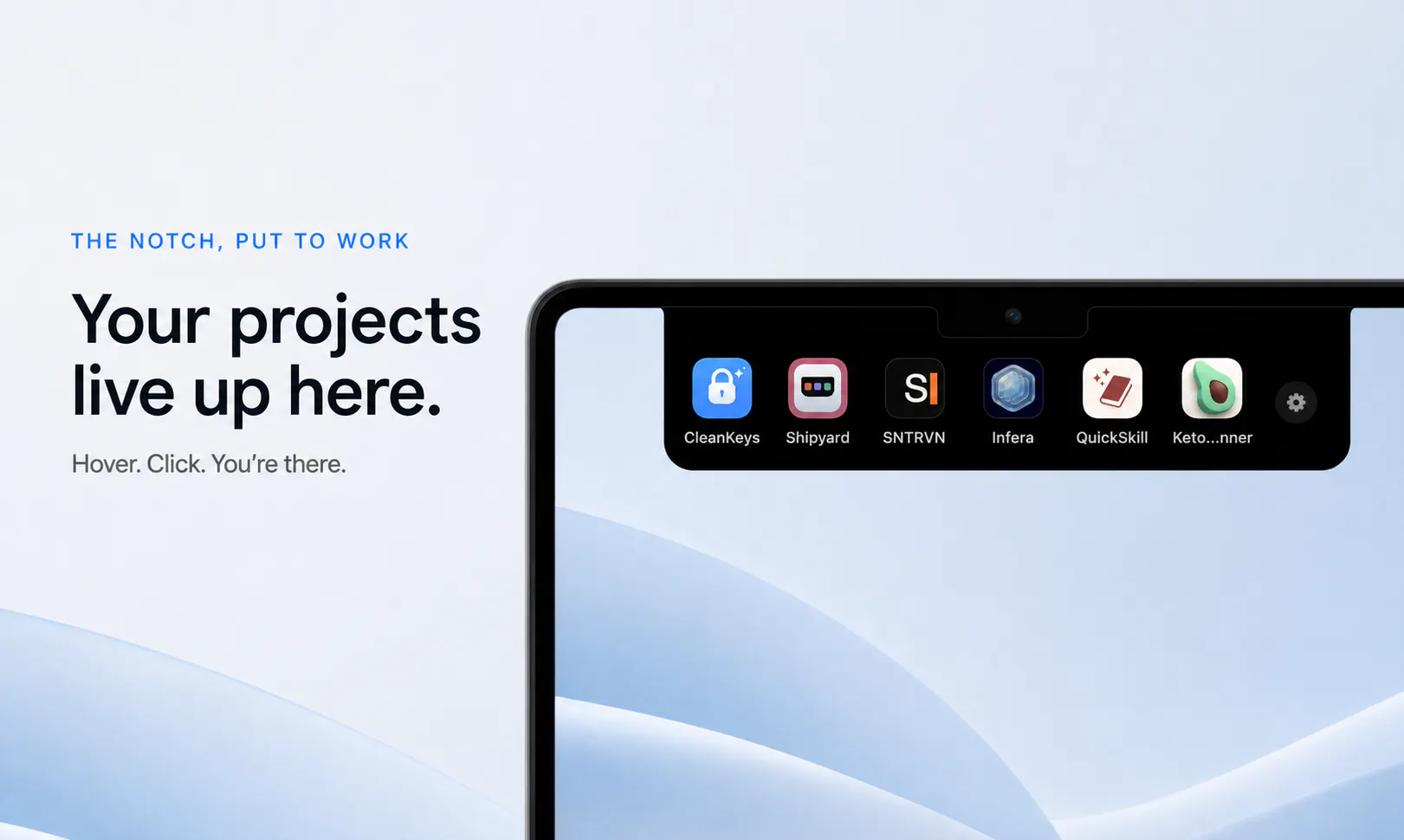 Shipyard — Projects in your notch gallery image