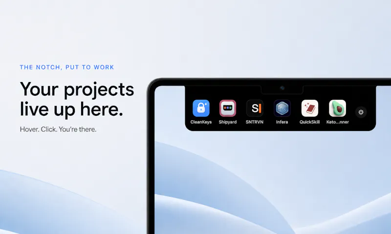 Shipyard — Projects in your notch screenshot 2