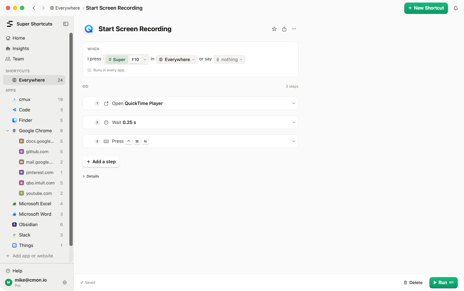Super Shortcuts screenshot 5