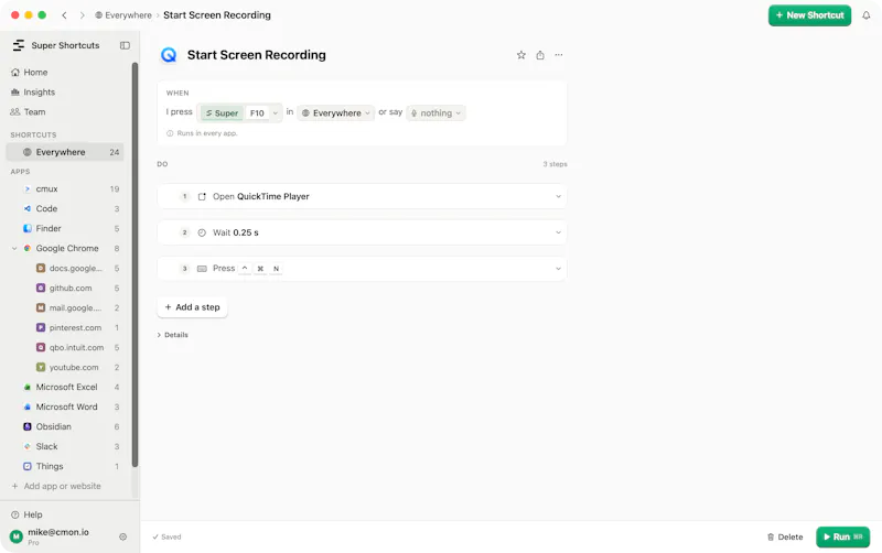 Super Shortcuts screenshot 5