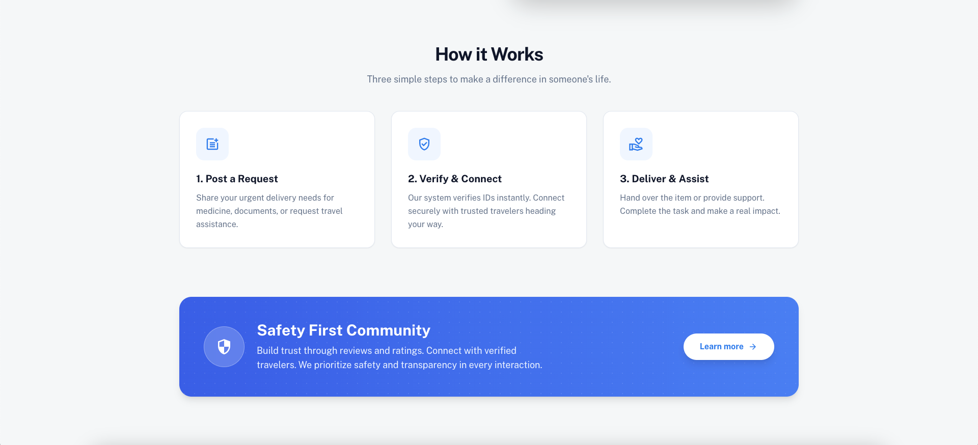 Travels Companion - Screenshot 2 showing product features and functionality