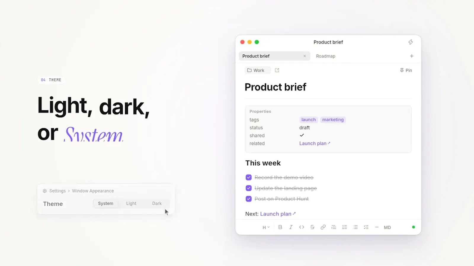 Flotnote screenshot 1 (video preview)