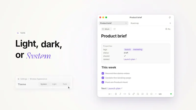Flotnote screenshot 1 (video preview)
