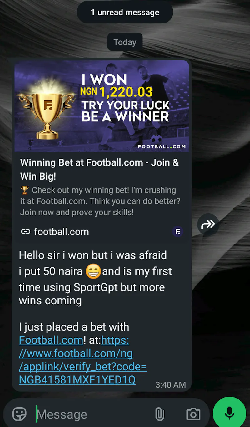SportGPT — Your Smart Betting Companion screenshot 5