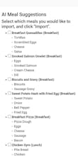 Simple Meal Planner gallery image