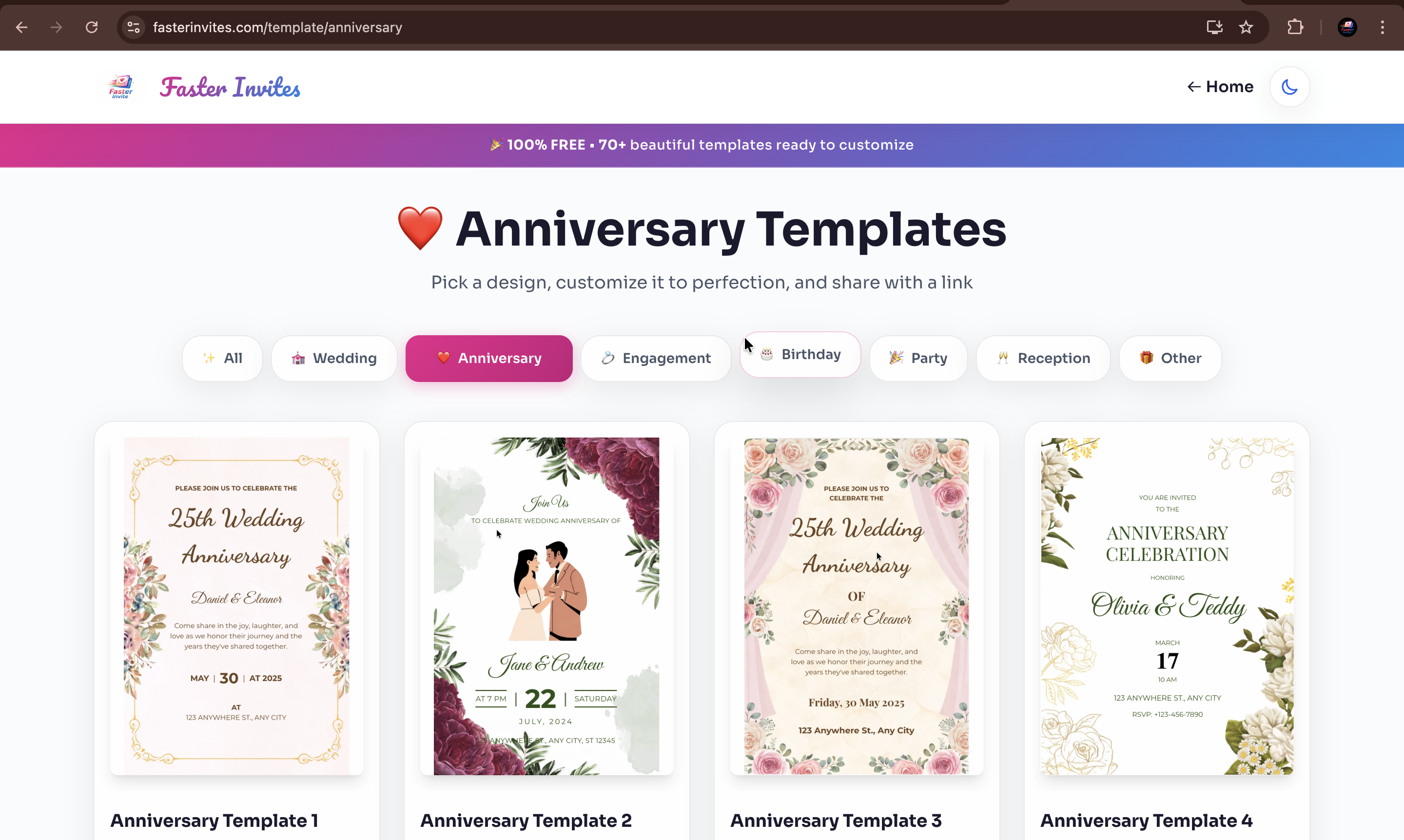 Faster Invites gallery image