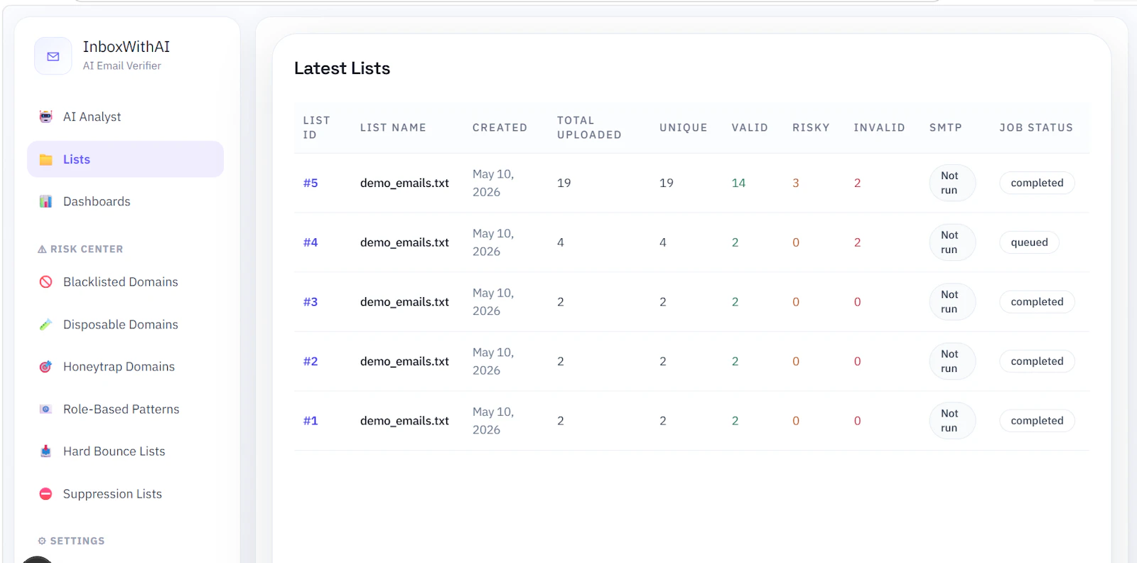 InboxWithAI screenshot 2