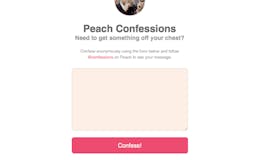 Peach Confessions media 1