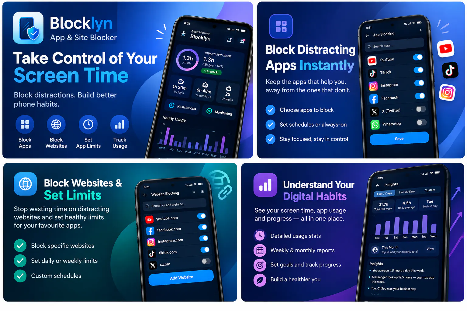 Blocklyn: App & Site Blocker gallery image