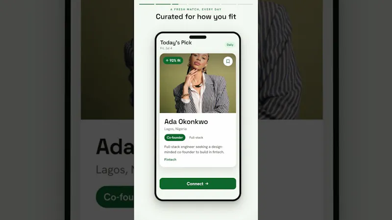 PartnerUp screenshot 1 (video preview)