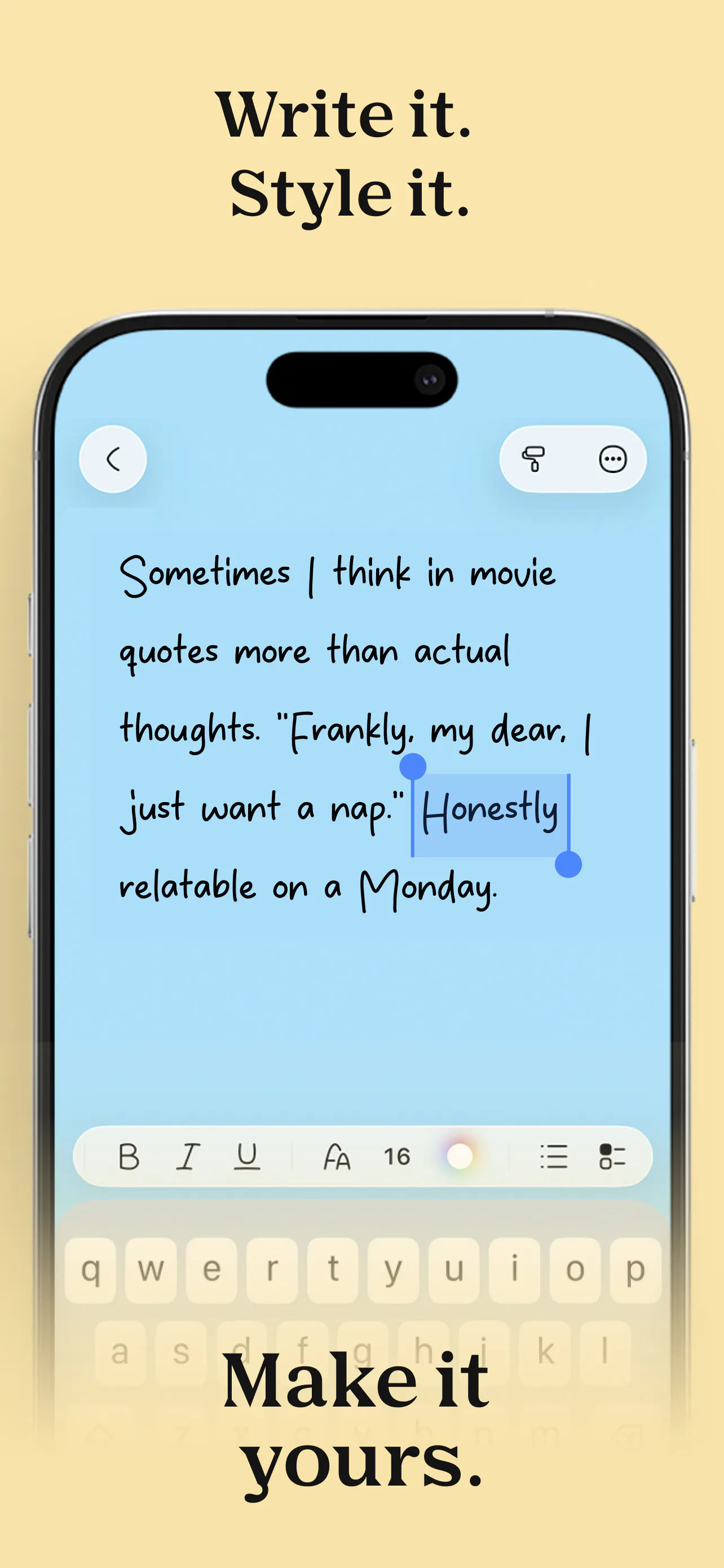 FontNotes: Style Your Thoughts gallery image