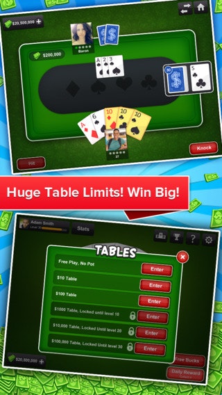 Tonk Card Game: Multiplayer gallery image