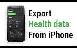 HealthExport Remote media 1