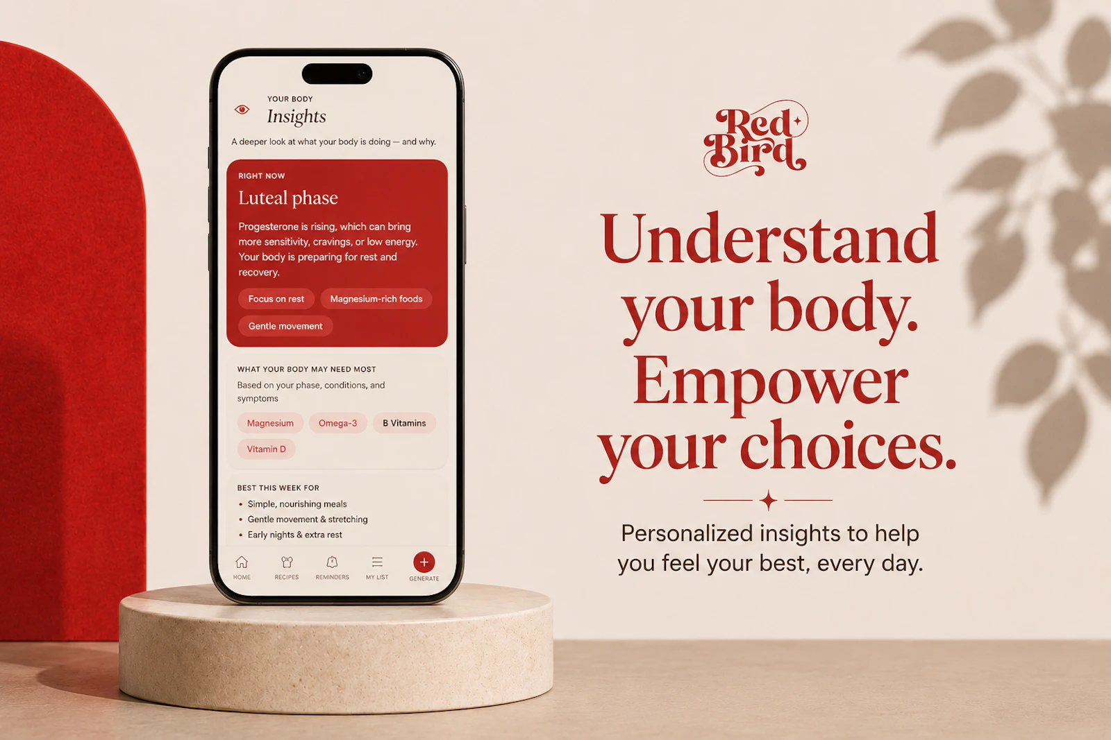 RedBird: Cycle Nutrition screenshot 3