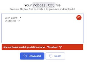 Robots.txt Generator gallery image