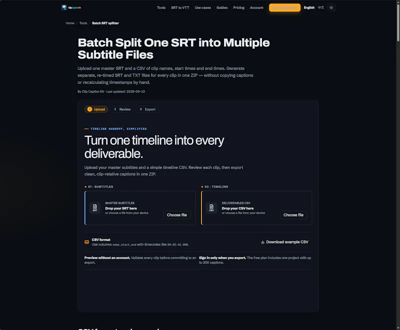 Clip Caption Kit screenshot 2