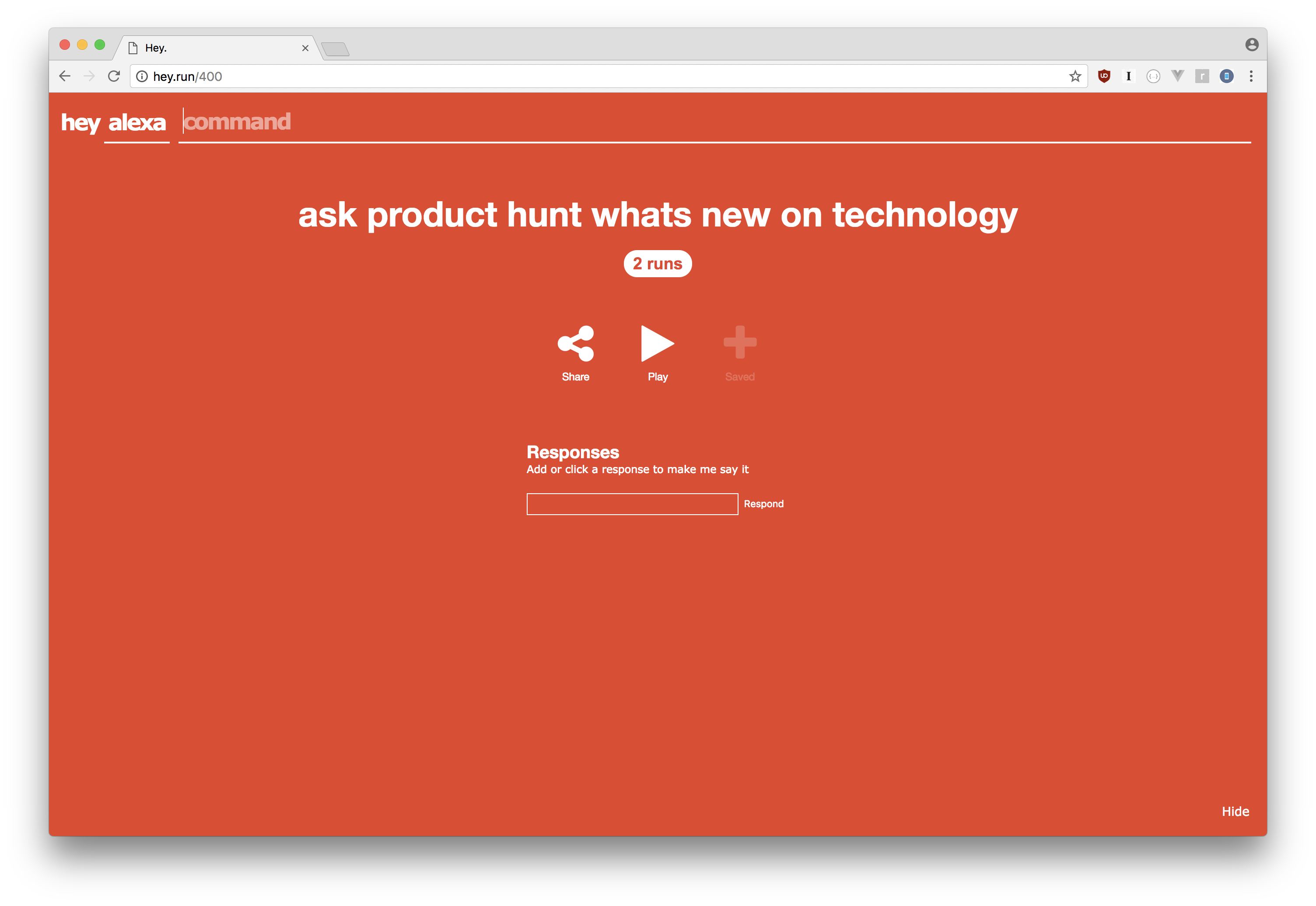 Hey.run gallery image