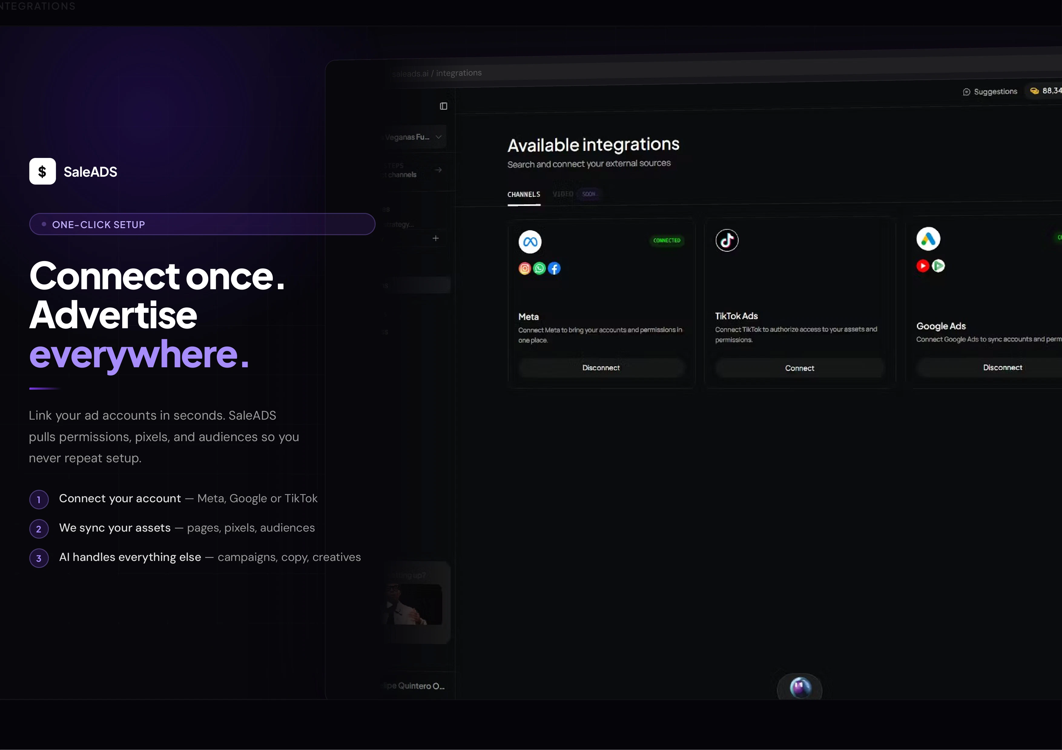 SaleADS.ai screenshot 2
