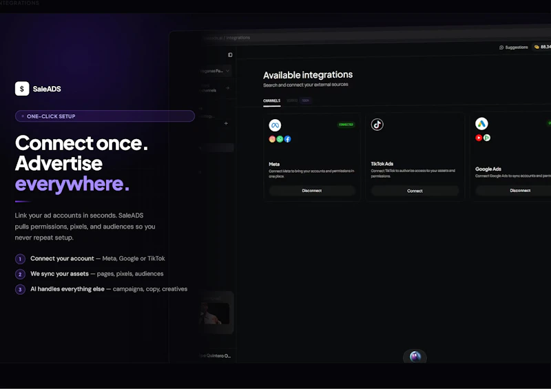 SaleADS.ai screenshot 2