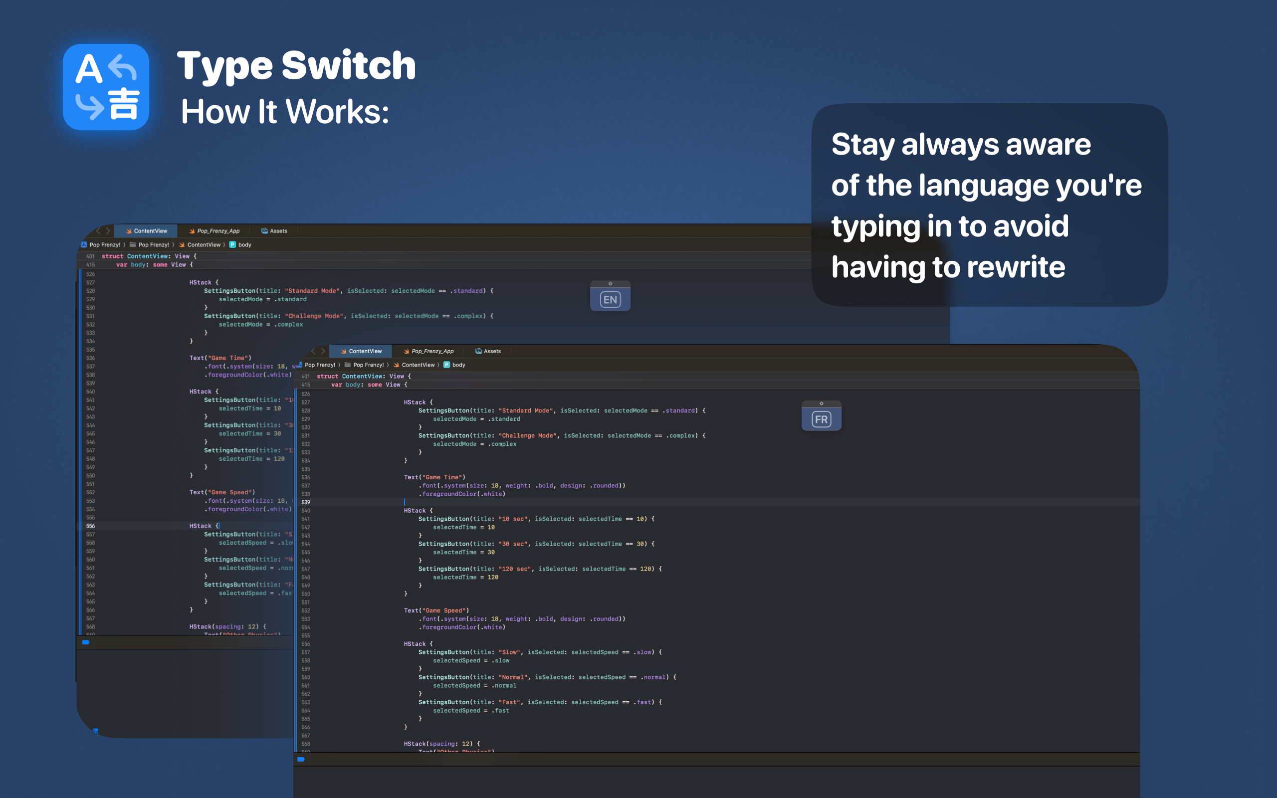Type Switch 3.0 for macOS  gallery image