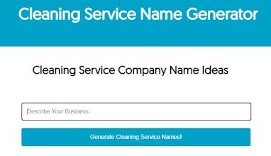 Cleaning Service Name Generator gallery image
