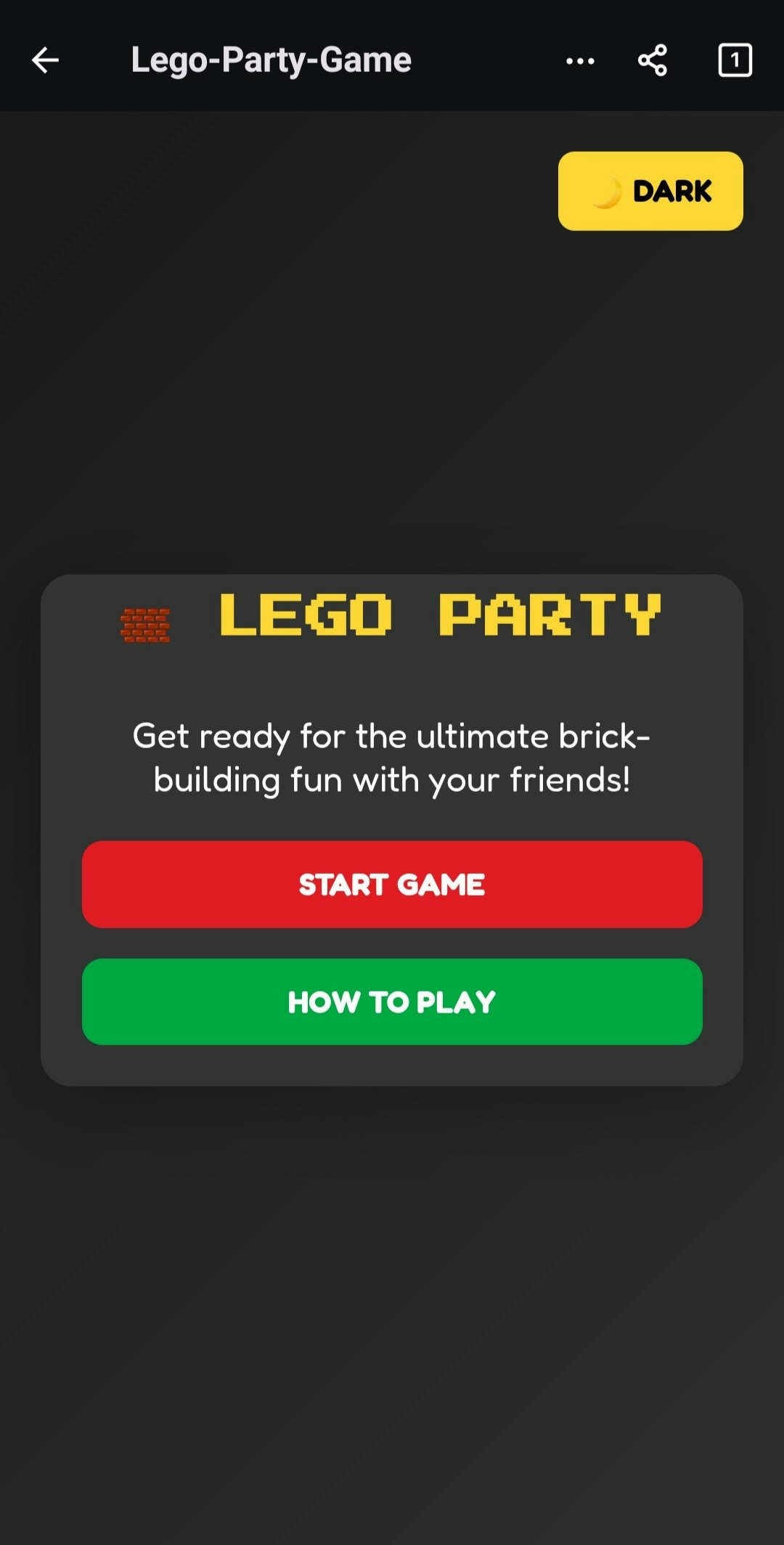 Lego party game  gallery image