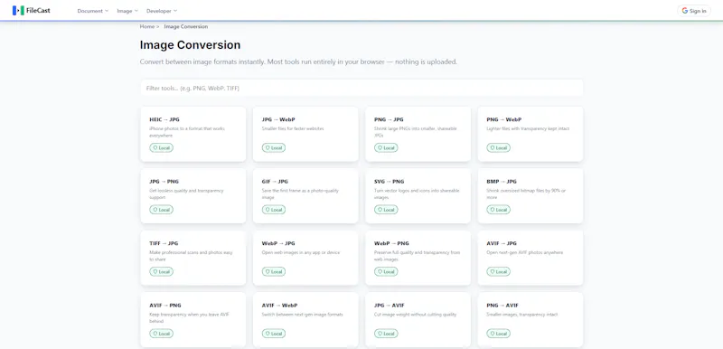 FileCast screenshot 3