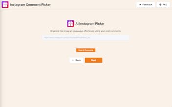 Instagram Giveaway Picker - EasyComment gallery image