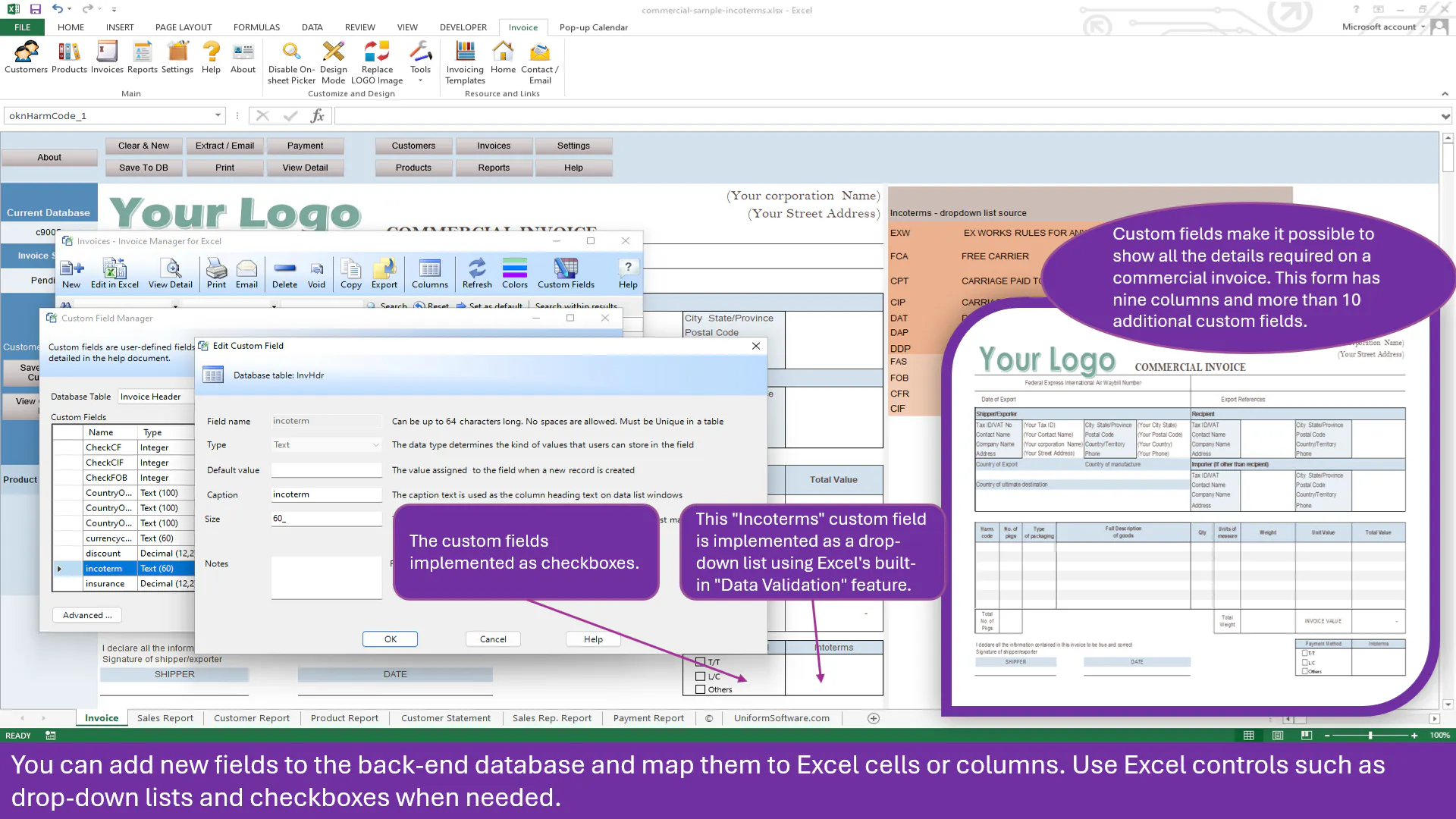 Invoice Manager for Excel gallery image