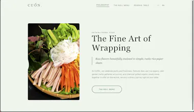 Modern and ready to use websitr template gallery image