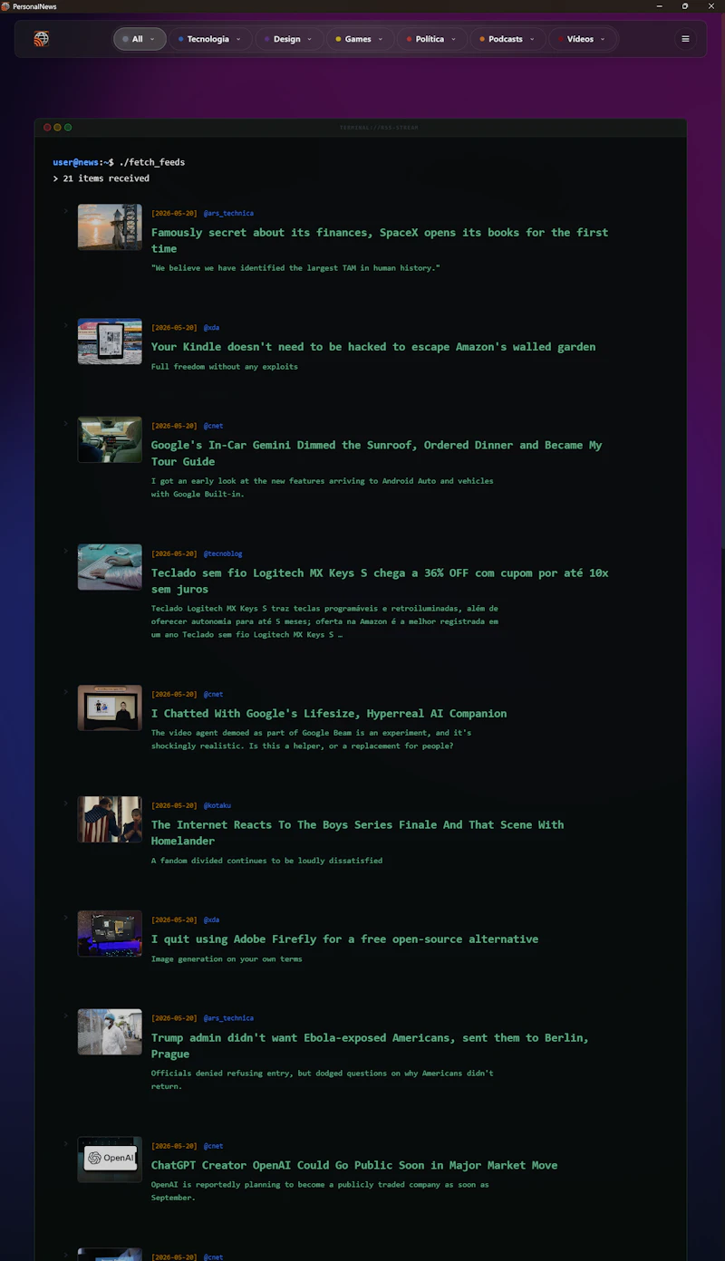 Personal News screenshot 6