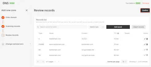 Gcore DNS Hosting gallery image