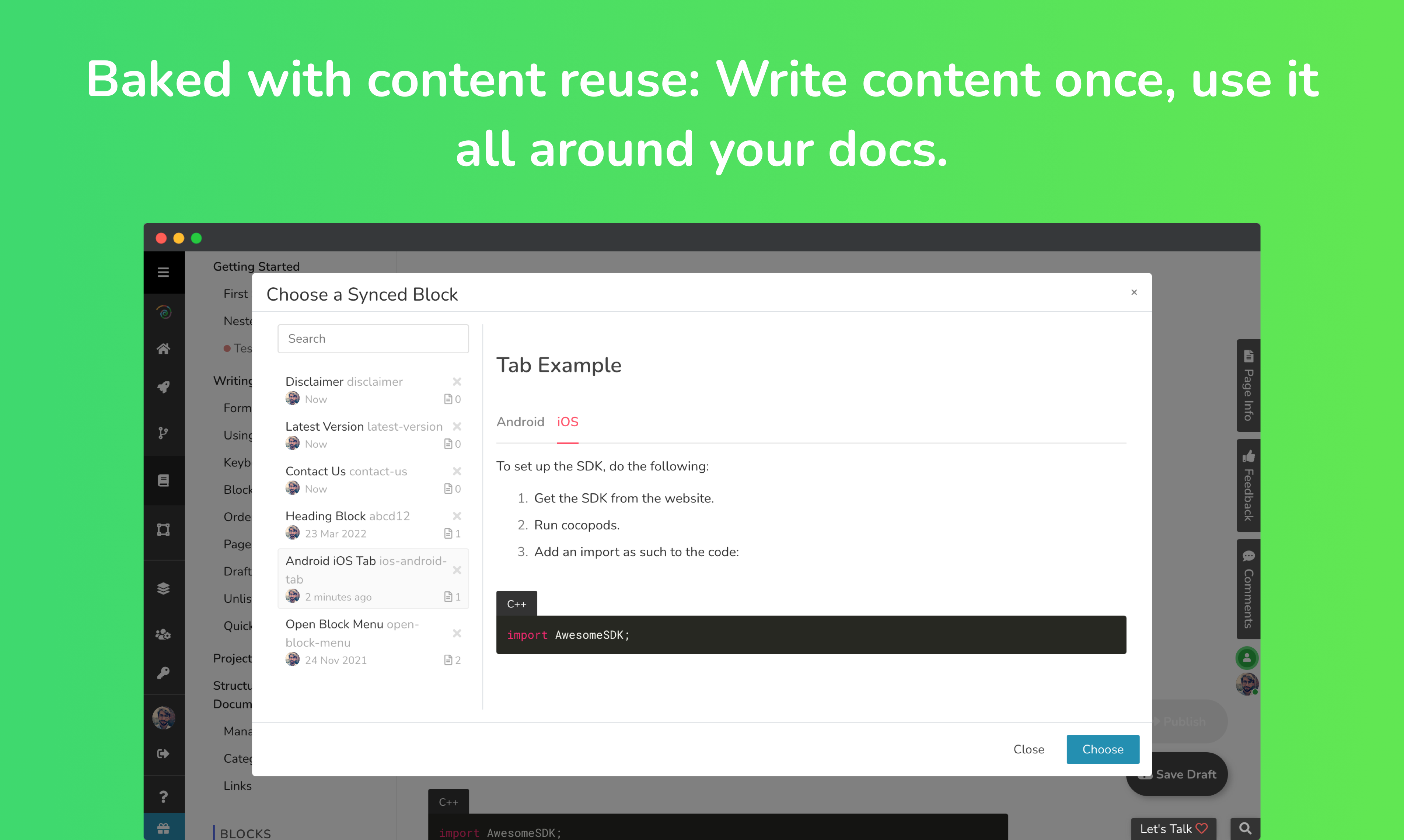 وسائط DeveloperHub.io - الأداة الأكثر تطوراً لإنشاء مستندات المنتج و API 7